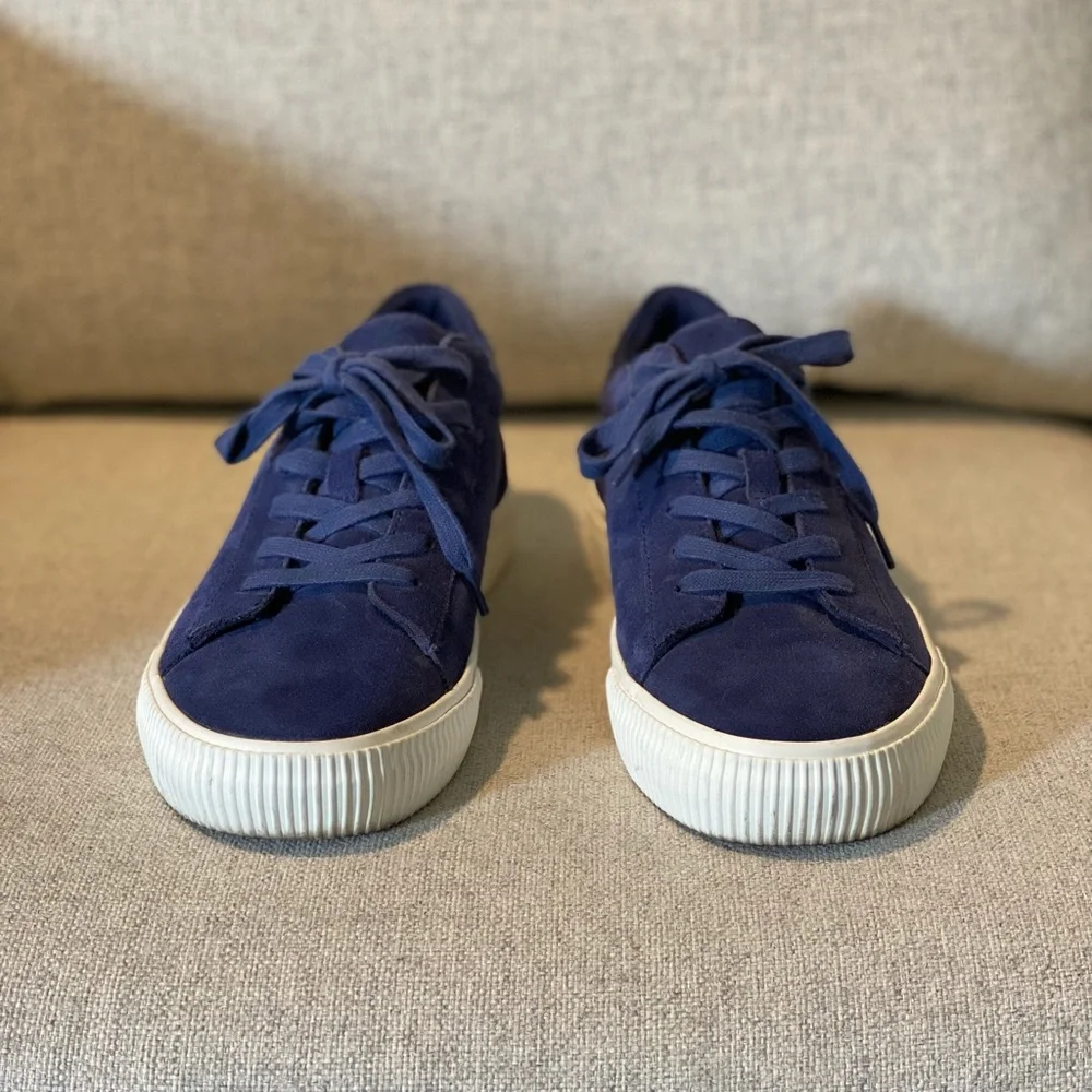 Vince men’s blue suede sneakers - Picture 3 of 6